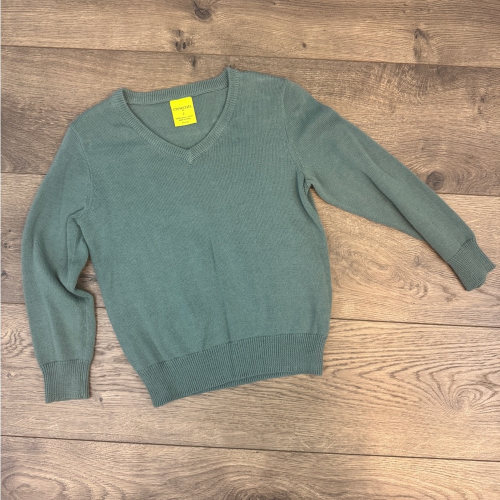 Crewcuts Sage V-Neck Sweater
